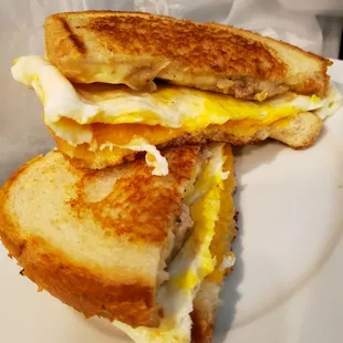 Sausage Breakfast Sandwich on Sourdough