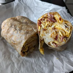 Meat Lovers Burrito