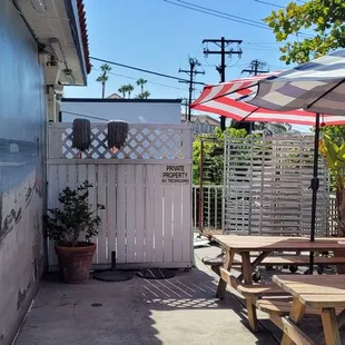 Patio seating