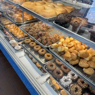 Donut case! Rumor has it they&apos;re sold out by noon.