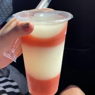 Mimi vice- half pina colda &amp; strawberry