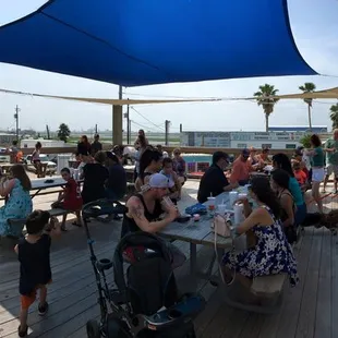 Enjoy our sundeck with your friends and family.