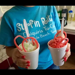 Our add-ons make for a yummy sno-cone!