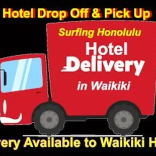 Delivery to Waikiki Hotels