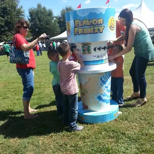 Pour your own flavor on our flavor frenzy