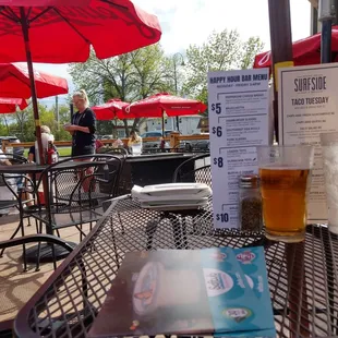 Dog friendly patio!