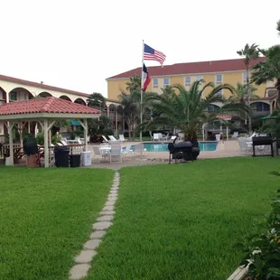Courtyard from first floor
