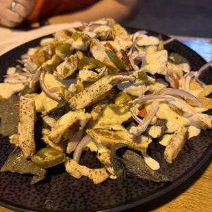 Chicken nachos