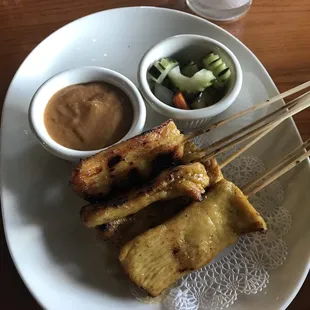 Satay chicken!!! Yummmmmm!!!