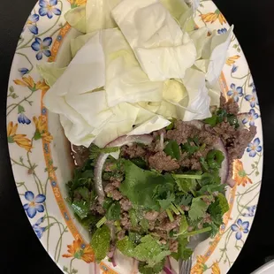 Beef Larb salad