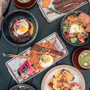 pimped up ramyun, locomoco, Blackstone benedict