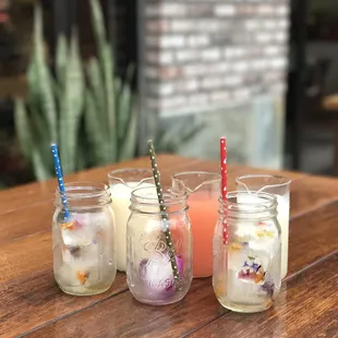 soju cocktails (yogurt, grapefruit, lychee) 06.08.17