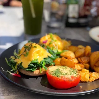 Eggs Florentine Breakfast