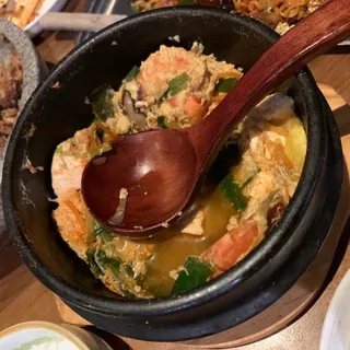 shrimp soft tofu soup