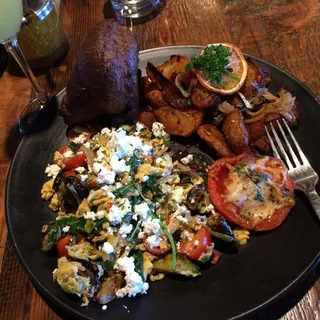 Vegetarian Scramble Breakfast