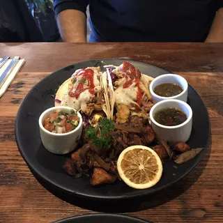 K-style fried chicken taco