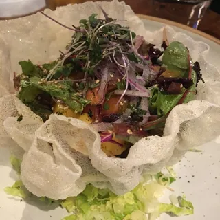 Mango Poke Salad Dinner