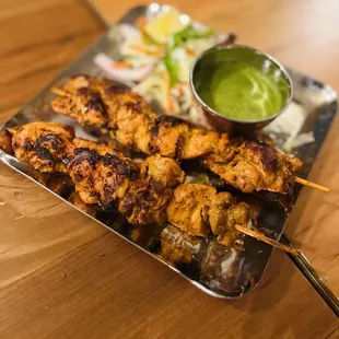 Chicken kebabs
