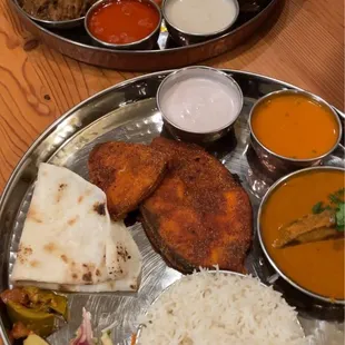 Surmai thali