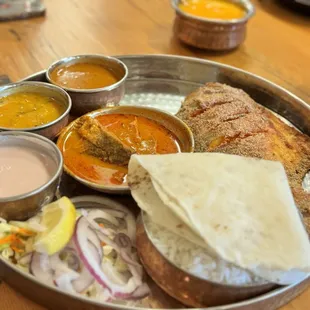 Special Thali,  Shrimp Thali