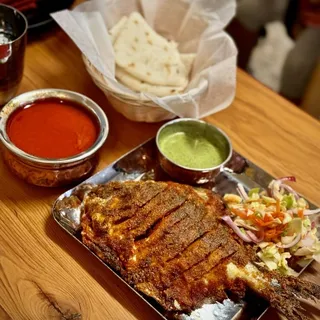 Paplet Rava Fish Fry