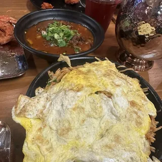 Triple Schezwan Fried Rice