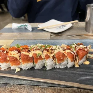 sushi, sushi and sashimi, sashimi, food