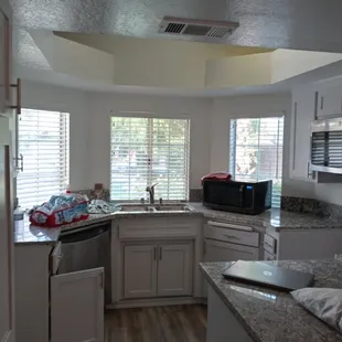 Nall new cabniet doors and fresh new color paint