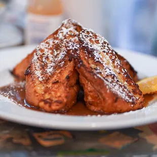 Banana foster French toast