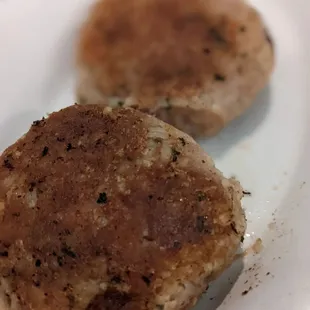 Boudin sausage patties