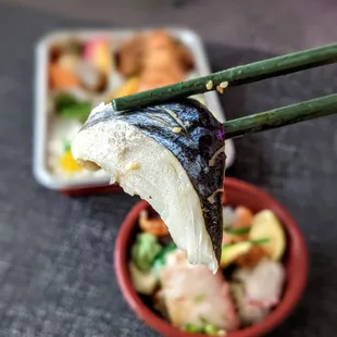 10/17/21 - Chirashi Bowl. Generous fish cuts.