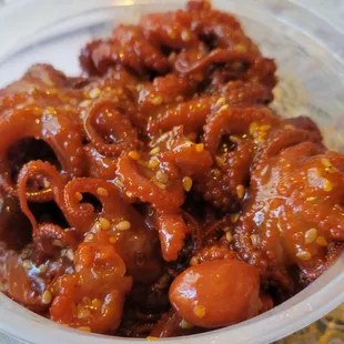 Marinated Mini Octopus
