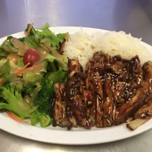 Chicken Teriyaki Plate! Yummy