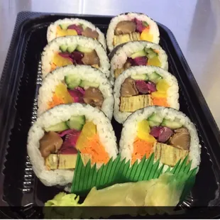 FUTOMAKI!!! (Vegetables and egg)