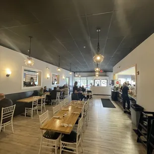 Area where you order at the register and seat yourself