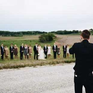 Cameron shooting the Murdock Wedding, May 15, 2016