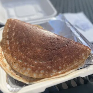 Butter masala dosa