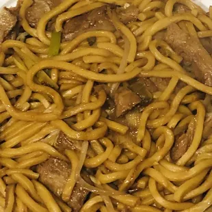 Vegan House Lo Mein w/Veggie Beef &amp;!Chicken, 12.31.2020.