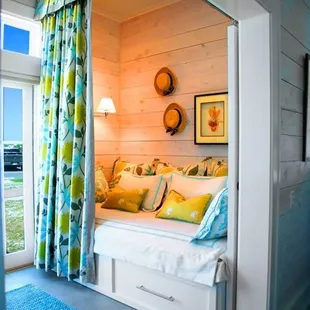 Tucked away bed designed by Susan Castor Collection