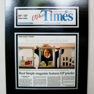 El Paso Times - In National Spotlight