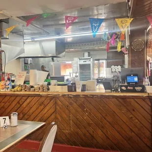 interior, sushi and sashimi