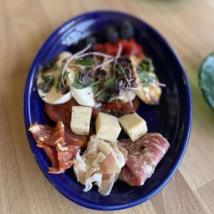 Caprese &amp; charcuterie.