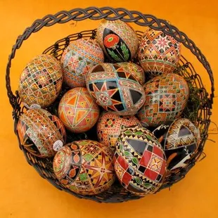 Easter Ukrainian Pysanky Eggs
