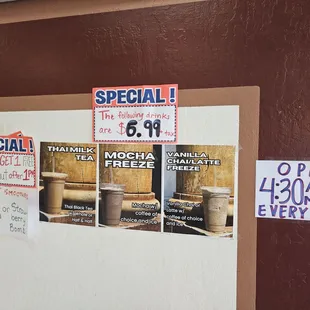 9-4-24. Specials