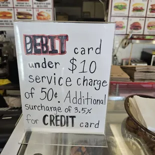 9-4-24. Credit Card surcharge
