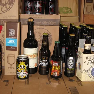 The Lips of Faith and Mole Stout are excellent. That Ghost Face Killah is as hard core as it sounds: certainly worth trying.