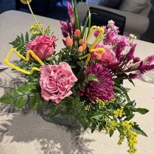 Beautiful custom arrangement