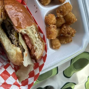 Tasty! Very well seasoned and flavorful burgers