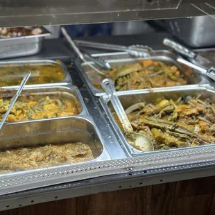 chicken wings and fried chicken, interior