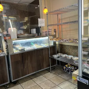 a view of the kitchenette